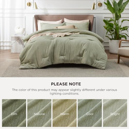 Tea Green Oversized King Comforter Set