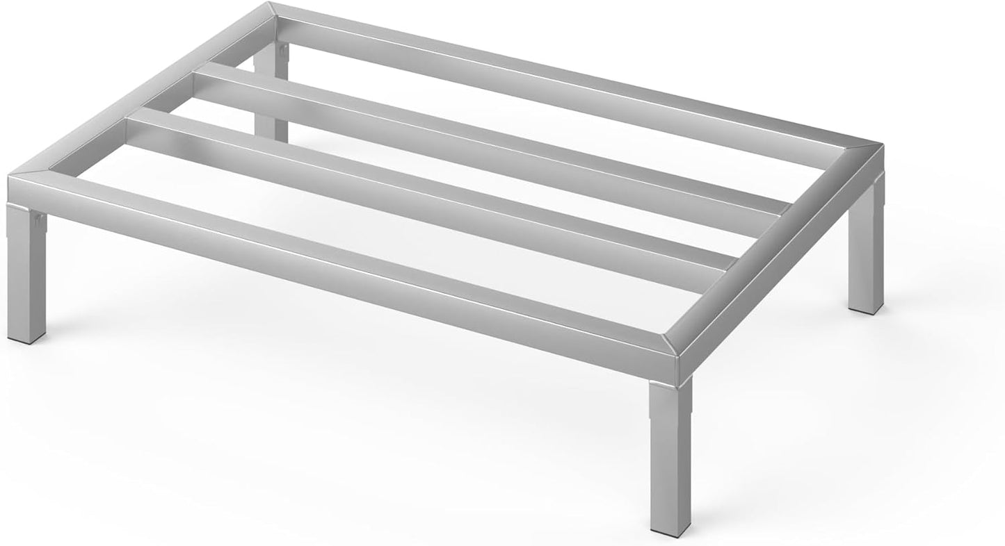24 in X 36 in. Aquarium Stand | Industrial Style Aluminum Fish Tank Base with Open Frame Design