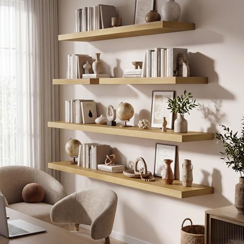 36 Inch Floating Shelves for Wall Set of 2
