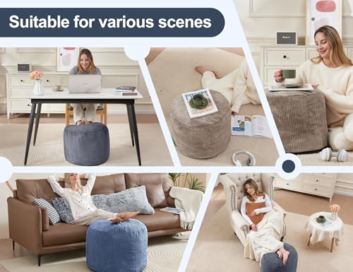 Green Pouf Ottoman