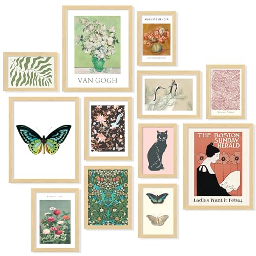 Eclectic Framed Wall Art (12 Count)