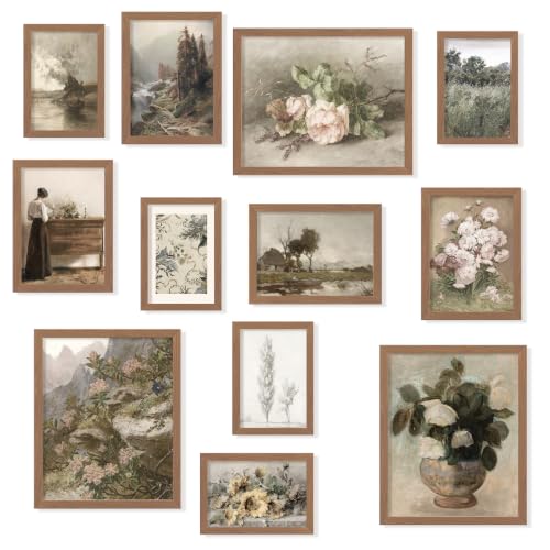 Vintage French Country Wall Art (12 Count)