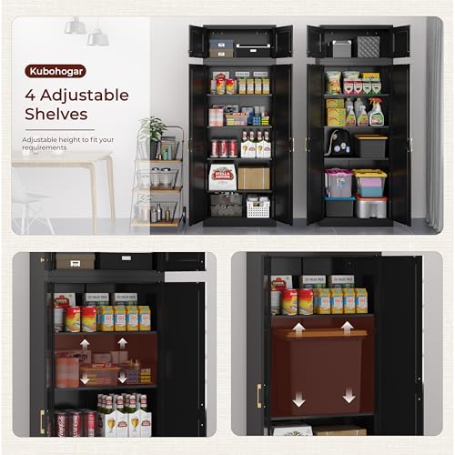 86" Tall Pantry Cabinet