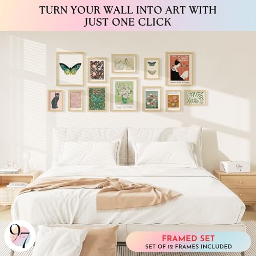 Eclectic Framed Wall Art (12 Count)