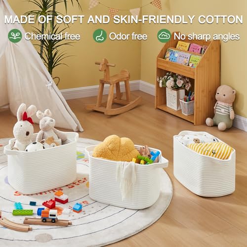 Storage Basket for Organizing 3 Pack (3 Count)
