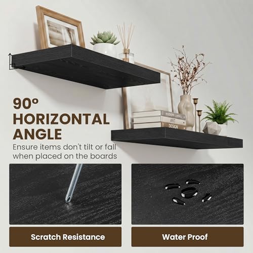 55 Inch Floating Shelves for Wall