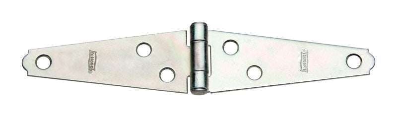 National Hardware 3 in. L Zinc-Plated Light Strap Hinge N127-449 2 pk