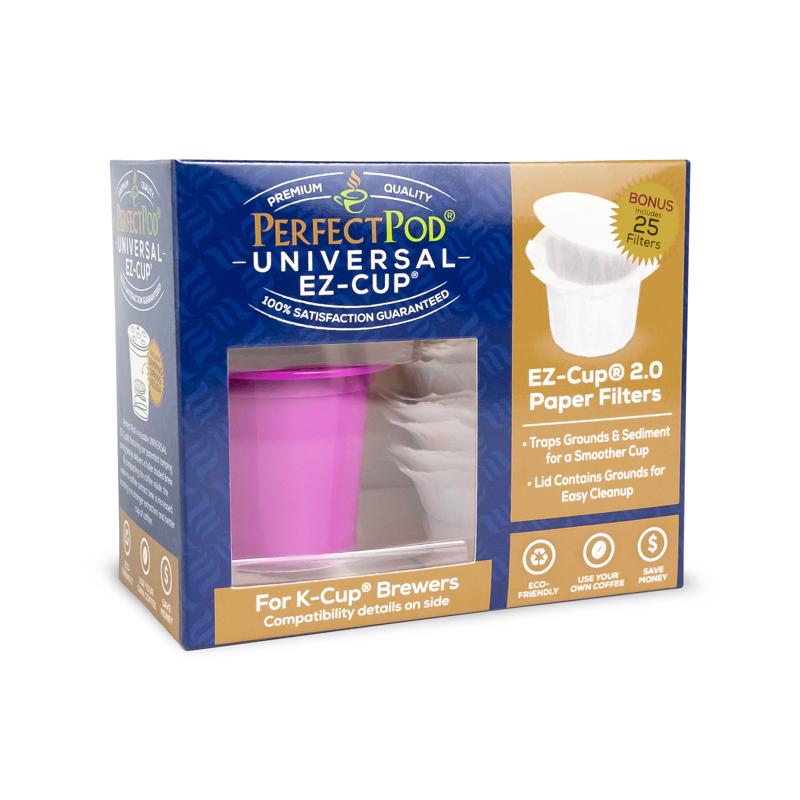 Perfect Pod Purple Plastic Disposable Cup Filters K11410