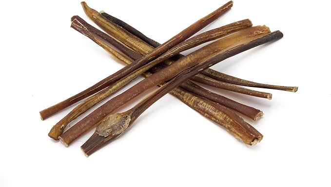 Best Bully Sticks 12 Inch Bully Sticks for Dogs - 25 Count (Pack of 1) - Natural, Easily Digestible, 100% Grass-Fed, Grain and Rawhide Free