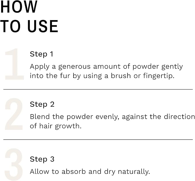 Eye Envy Tear Stain Remover Powder for Dogs and Cats. 100% Natural, Safe. Apply Around Eyes. Absorbs and Repels Tears. Keeps Area Dry. Treats The Cause of Staining. Made in The USA (2.5 oz)