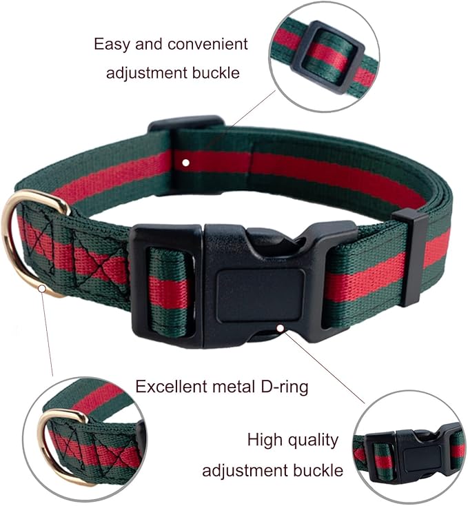 Premium and Stylish Dog Collar Harness and Leash,Soft Comfortable，Chest Adjustable Pet Harness,Luxury Fashion Dog Harness Leashes Set Gift for Medium Dogs