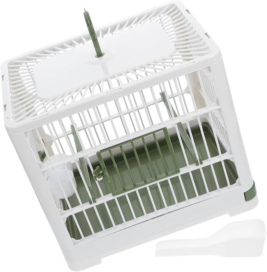 Portable Bird Travel Carrier Cage Small Bird Cage for Travel Pigeon Nest