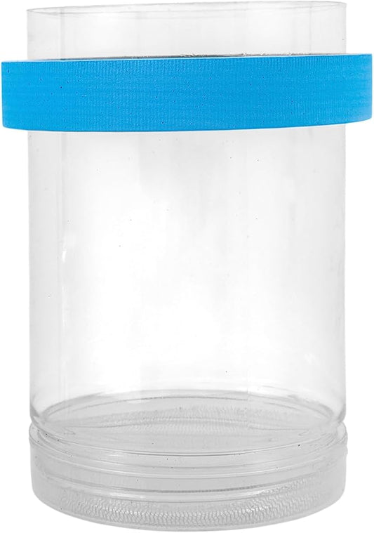 Suspensions Breeder Box, Floating Mesh Isolation Fish Tank Separator Set, Ideal for Aquatic Pets, Small, Blue, 1 Set