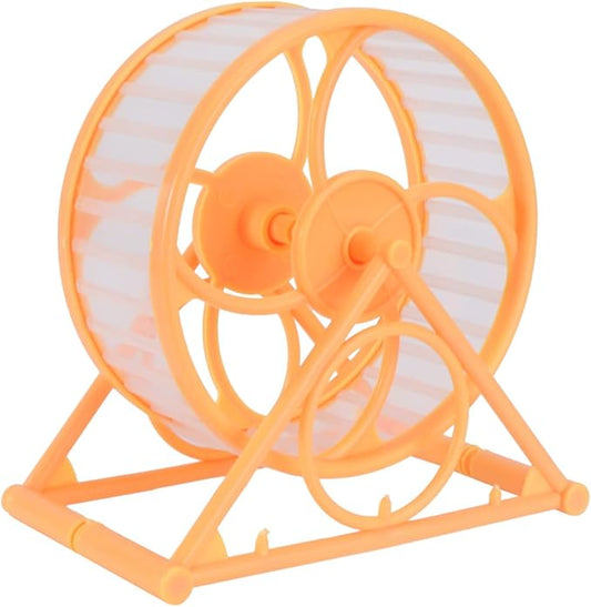 BESTonZON Silent Hamster Wheel for Small Pets Running Wheel for Hamsters Squirrels Hedgehogs Comfortable Exercise Entertainment for Gerbils Mice More