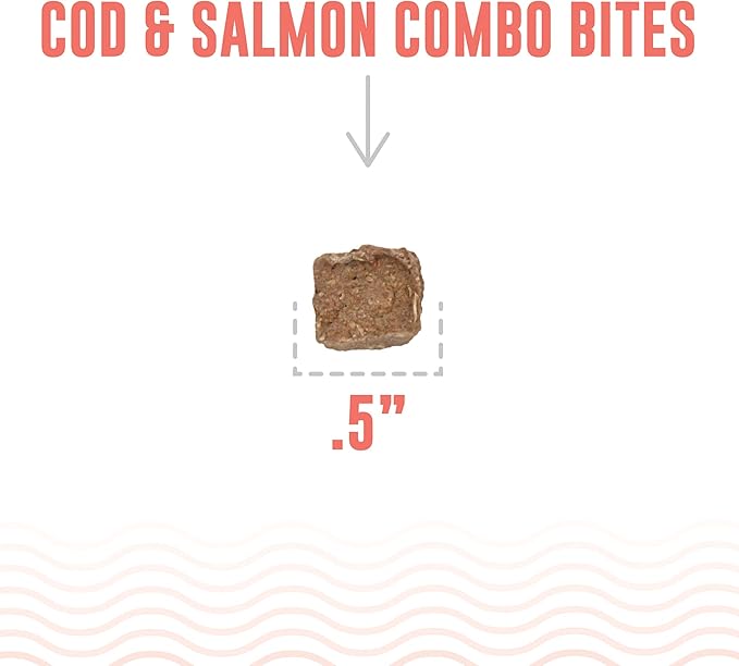 Icelandic+ Plus Cod & Salmon Combo Bites Dog Treat 3.0-oz Bag