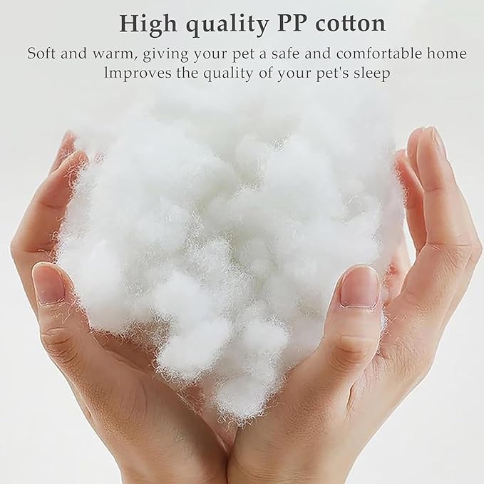 Dog Beds Medium Large Size Dog, Calming Dog Bed with Removable Washable Cover, Waterproof Lining and Nonskid Bottom(Coffee,M)