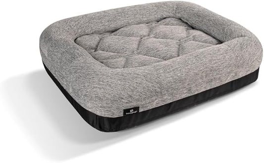 Bedgear Performance Dog Bed - Small - Durable Pet Bed with Washable Cover - Removable Pad for Travel
