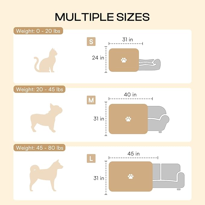 LINENLUX Cute Dog Blanket for Small Medium Dogs 6-Pack Soft Stretchy Fleece Blankets for Pet Cat Puppy Warm Wrinkle-Resistant Throw for Couch Bed Outdoor Mix 31x24 inch (Pack of 6)