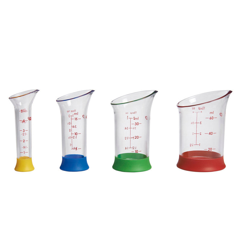 OXO Good Grips Plastic Assorted Measuring Beakers 1263680V2