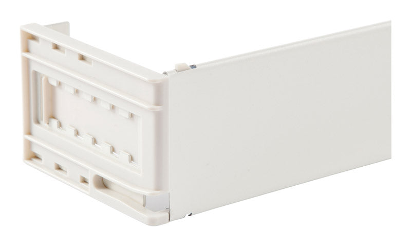 Kenney White Traditional/Transitional Pocket Rod 48 in. L X 86 in. L KN507AP