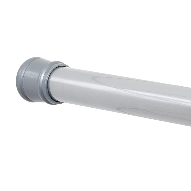 Zenna Home Chrome Silver Curtain Rod 24 in. L X 40 in. L 512S