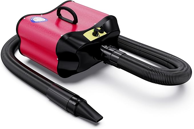 Flying Pig Double Motor High Performance Dog Pet Grooming Dryer -Magenta