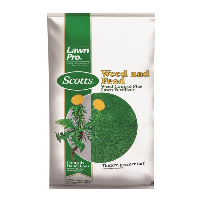 Scotts Lawn Pro Weed & Feed Lawn Fertilizer For All Grasses 5000 sq ft 51105