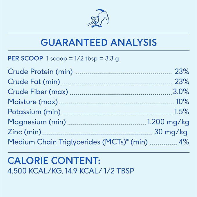 Native Pet Goat Milk for Dogs - Organic Goat Milk Powder for Dogs and Cats - Puppy Formula Dairy Replacement Packed with Protein & Vitamins for Immunity, Recovery & Growth for Active Pups - 120 Scoops