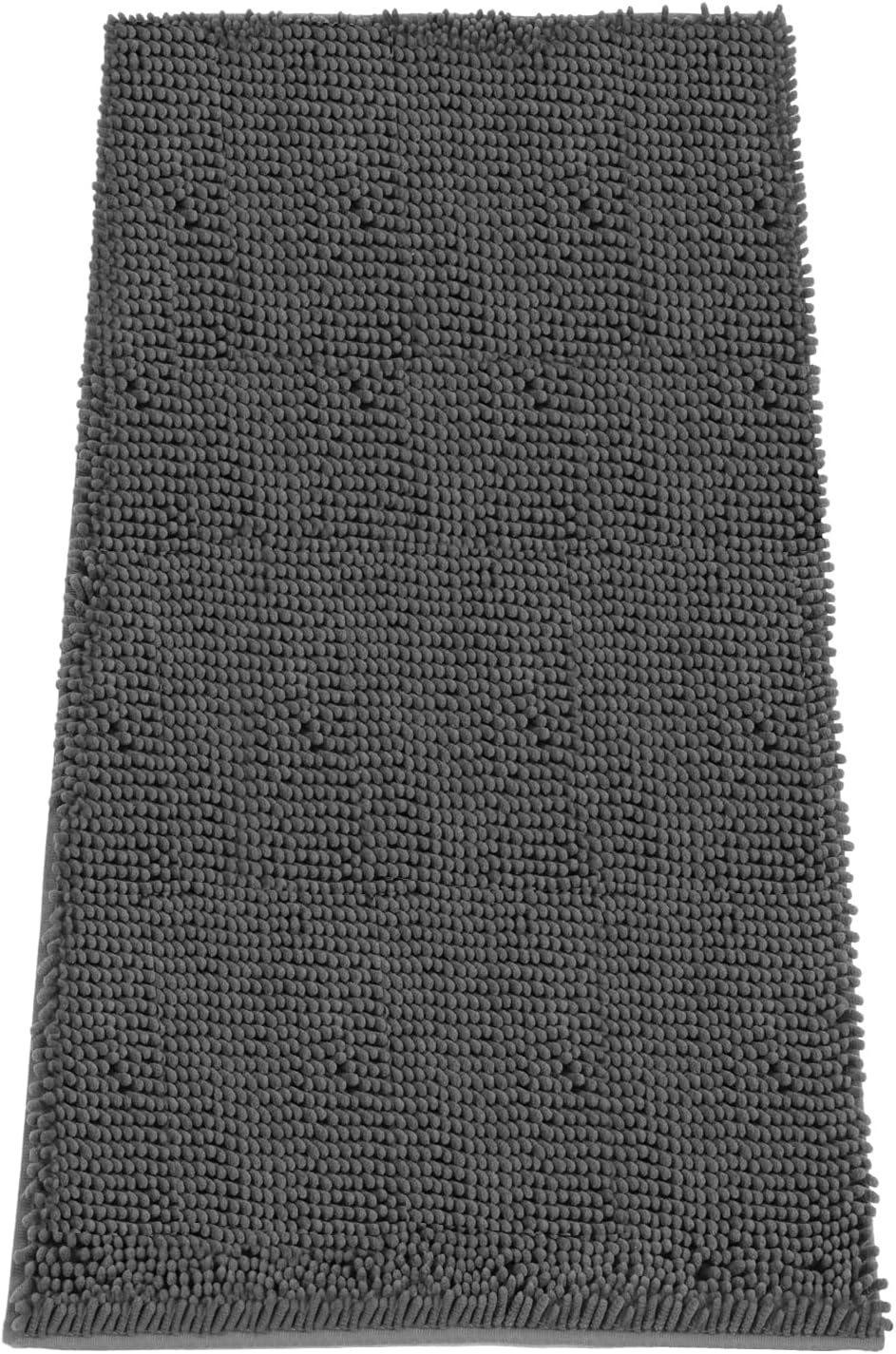 Absorbent Dog Door Mat for Muddy Paws, 60" x 30" Chenille Indoor Mats for Entryway, Trap Dirt Front Door Mat Indoor Entrance Washable Non Slip Soft