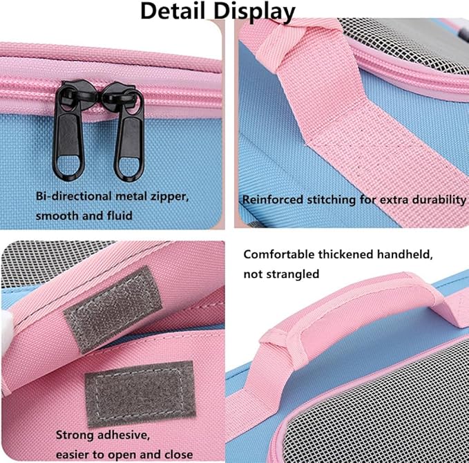 【See-Through Bubble Window】 Pet Carrier Backpack for Cats & Small Dogs | Bubble Backpack with Breathable Mesh | for Travel, Hiking, Camping & Outdoor | Hands-Free Pet Carrier for Animals Up to 15lbs