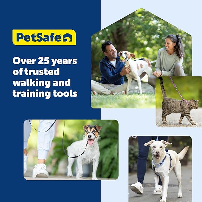PetSafe Gentle Leader Headcollar No-Pull Dog Collar - Helps Improve Walks - Durable Nylon Construction - Padded Nose Loop - Adjustable Fit - Comfort Walking Halter - X-Large, Black