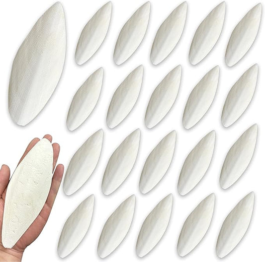 Bird Cuttlebone for Parakeets Cuttlebone for Birds - 100% Natural Cuttlefish Bone Bulk Chew Toy Bird Bites Calcium Stone for Canaries Tortoises,Snails,Reptiles,Parrots,Cockatiel
