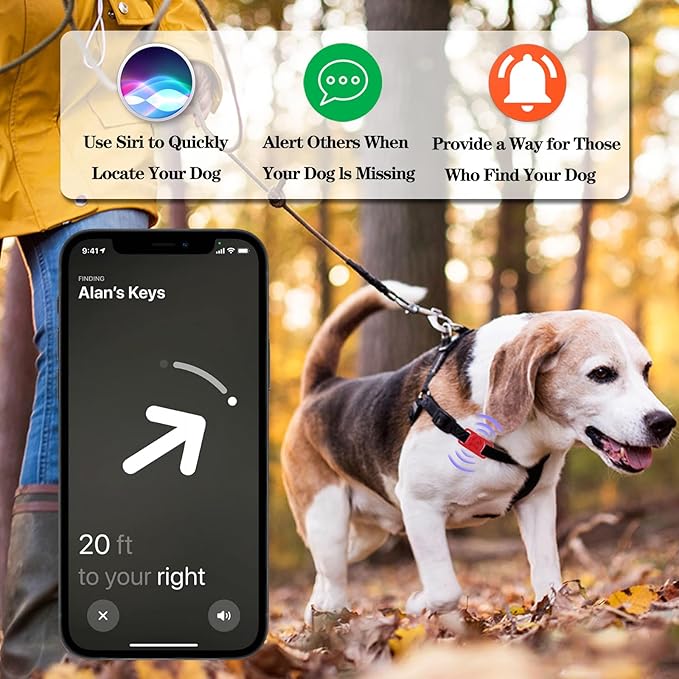 4 Pack Waterproof AirTag Dog Collar Holder Compatible with Apple AirTag, Silicone Hidden Loop Holder for Airtag Tracker, Anti-Lost Dog Collar Air Tag Accessories(Orange,White,Red,Dark Red)