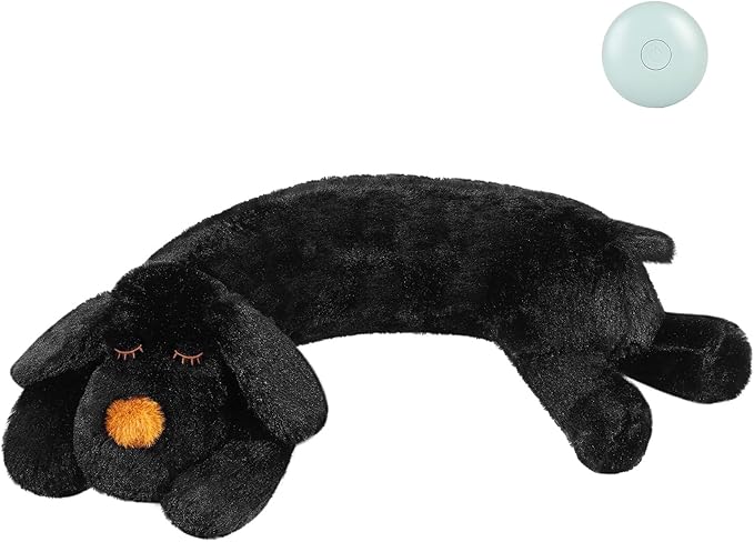 Heartbeat Puppy for Dogs-for Separation Anxiety Relief, Heartbeat Stuffed Animal Anxiety Calming Behavioral Aid Plush Toy for Dogs Cats Pets