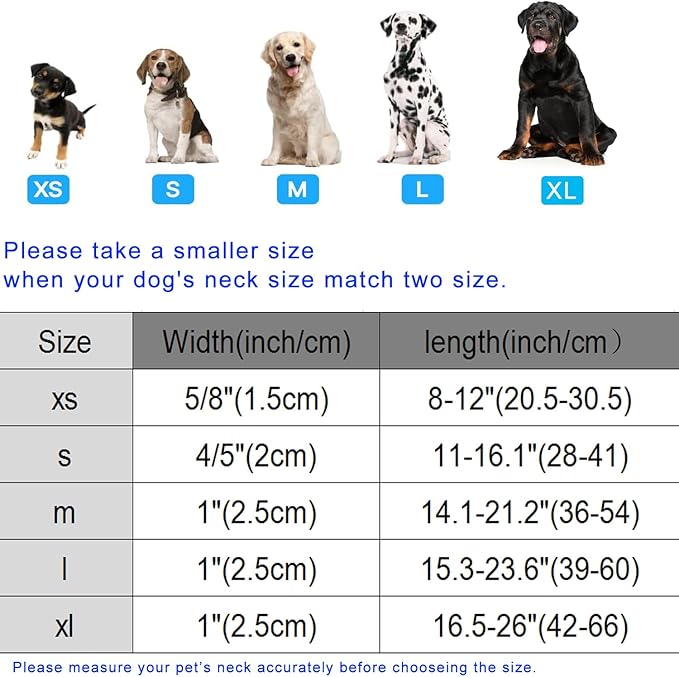 DOGWONG Valentine Dog Collar, Pink Heart Dog Collar, Girl Female Dog Collars with Strong Plastic Buckle for Small Dogs,XS