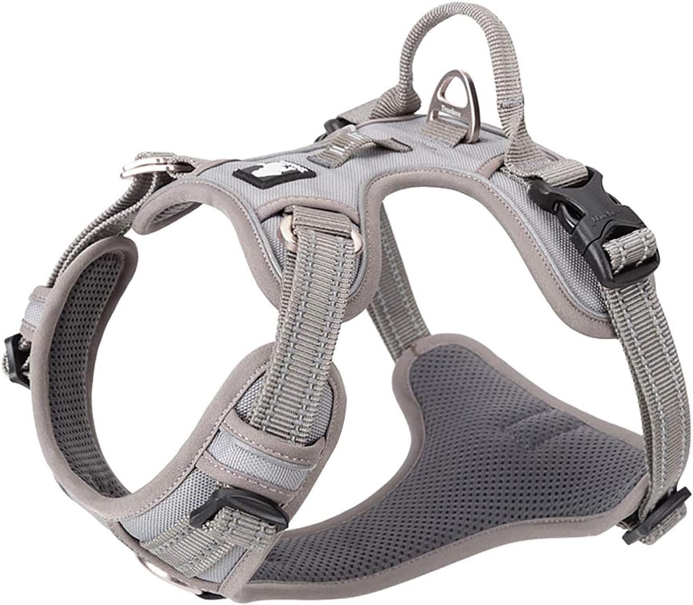 TRUE LOVE Dog Harness No Pull Nylon Reflective Pet Harness Adjustable Comfortable Control Step-in Brilliant Colors Truelove TLH56512