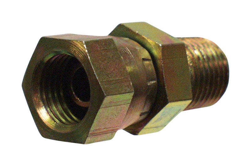 Apache Steel 1/2 in. x 3/8 in. Hydraulic Adapter 39004350 1 pk