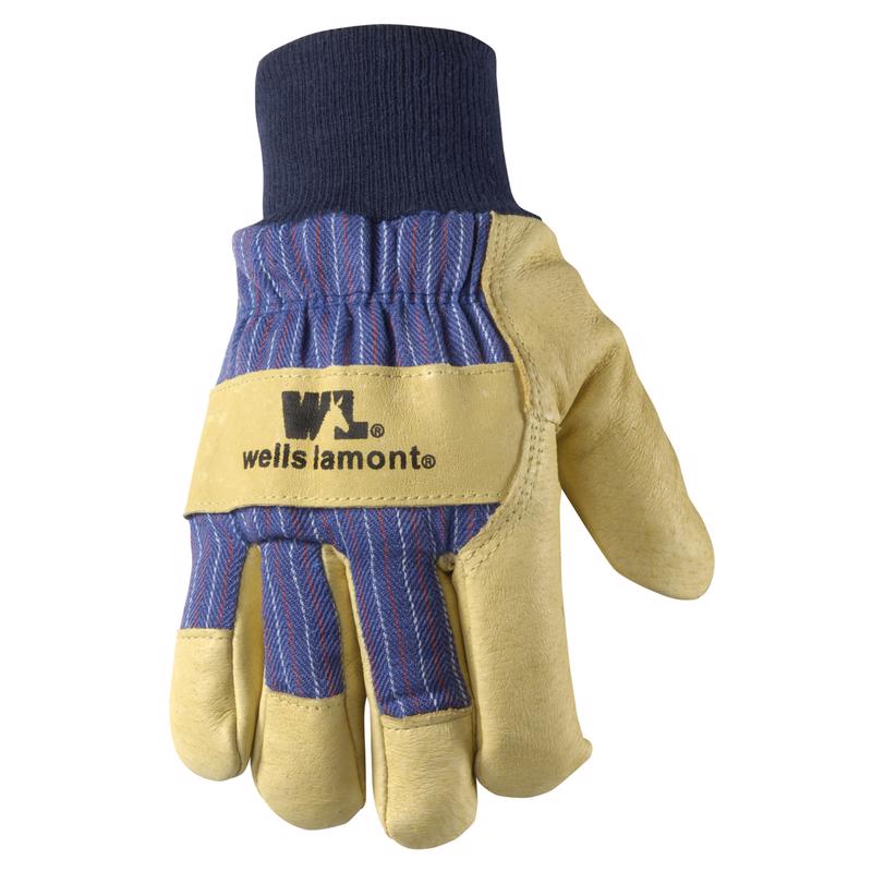 Wells Lamont Men's Outdoor Cold Weather Work Gloves Blue/Tan XXL 5127XX 1 pk