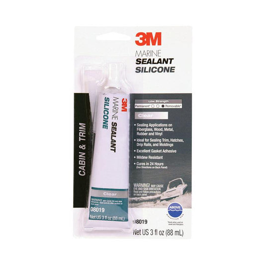 3M Sealant 3 oz, Silicone 08019