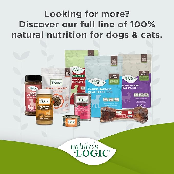Natures Logic NL00180 Grain-Free Rabbit Feast Wet Dog Food, One Size