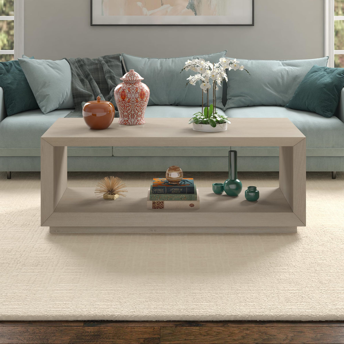 48" Modern Coffee Table