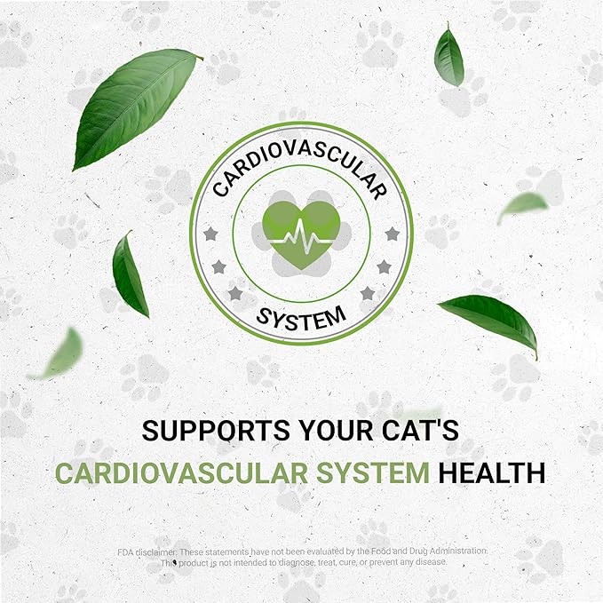 Lion's Blood Pressure | Natural Herbal Dietary Supplement for Cats | Healthy Blood Pressure Support in Cats | Alcohol-Free Extract, Dandelion Root, Lemon Balm, Calendula, Lavender, Fennel 2 oz