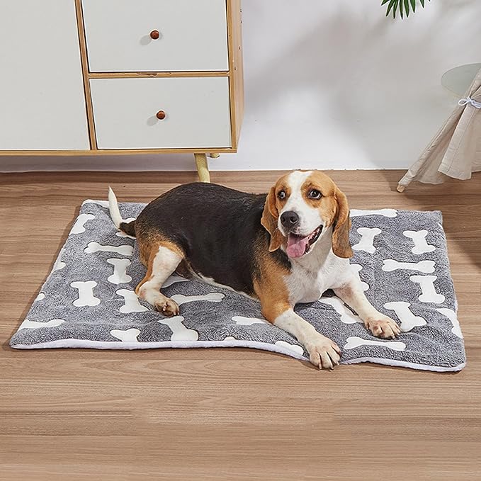 Dog Throw Blankets Warm Pet Cover Blankets, Couch Bed Furniture Protection Kitten Bed Blankets Cat Blankets Puppy Sleeping Mats for Small Medium Dogs Cats (70 * 50cm,Style 2)