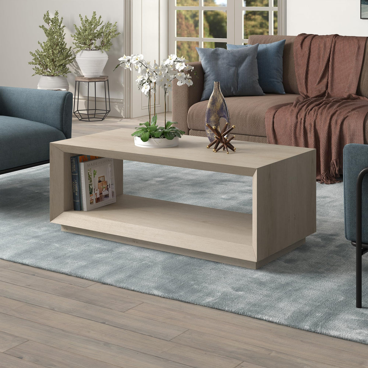 48" Modern Coffee Table