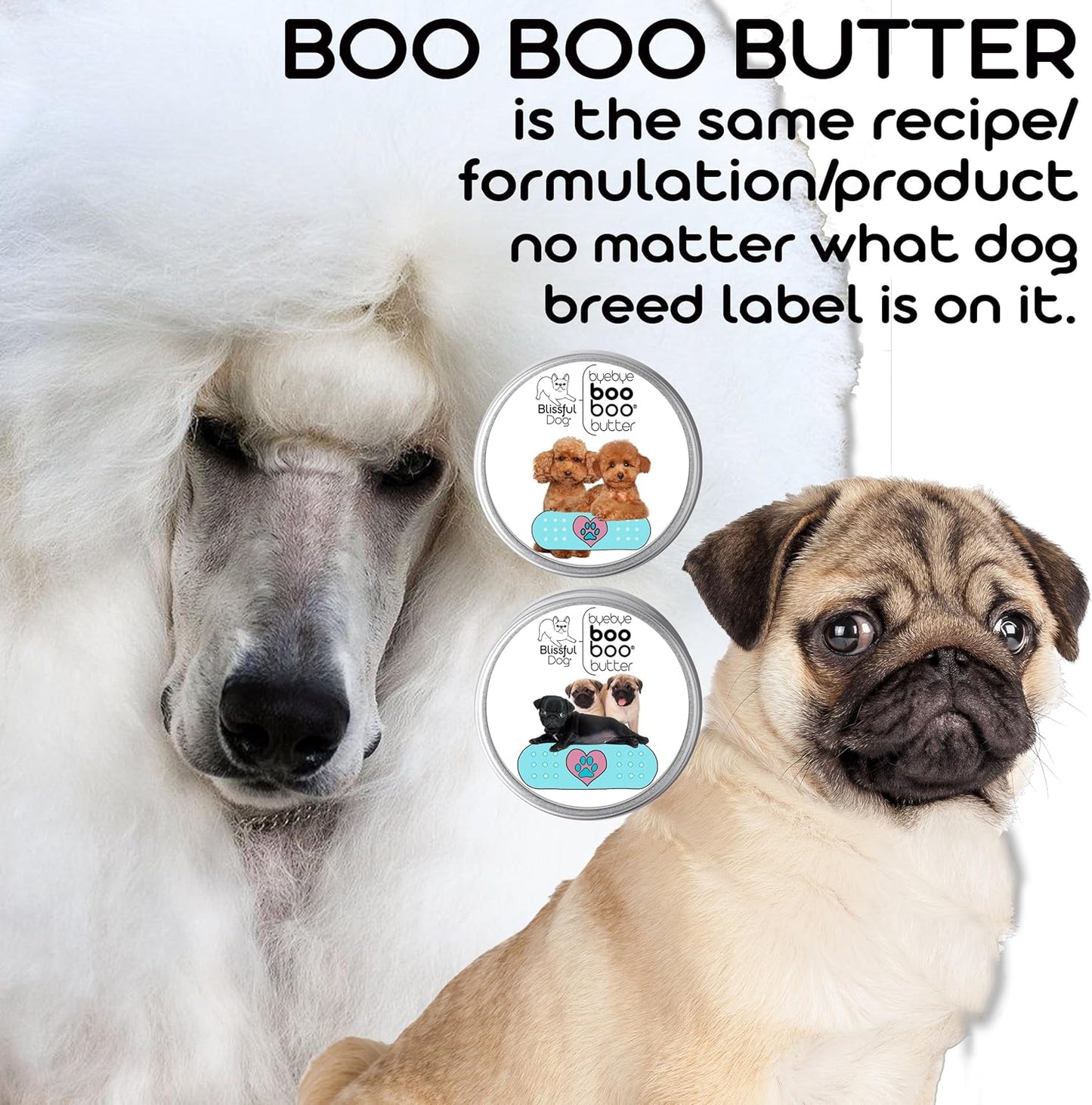 The Blissful Dog 8 oz TIN Chow Booboo Butter