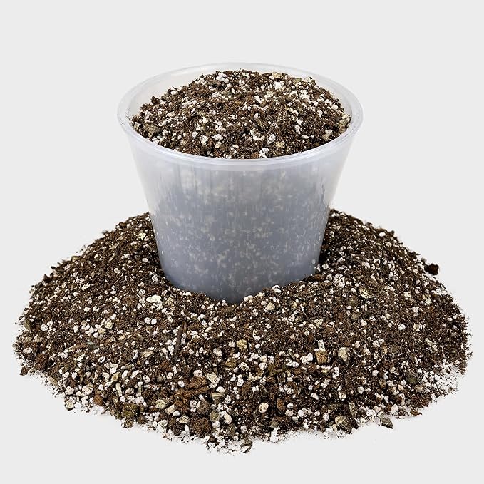 Premium African Violets and Gesneriad Premium Soil Mix by Gardenera - 20 Quart - Horticultural Perlite, Vermiculite, Sphagnum Peat Moss - Made in USA - (4 Bags of 5QT)