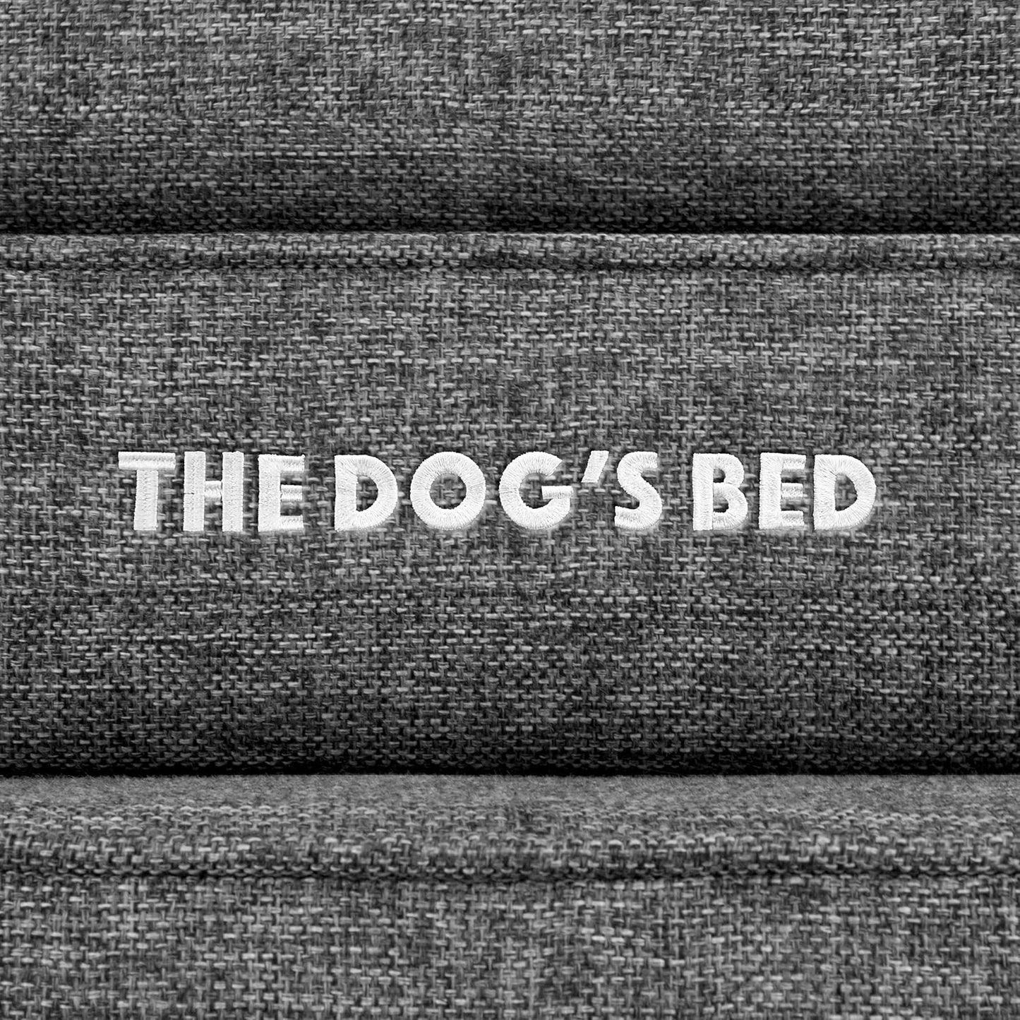The Dog’s Bed Orthopedic Headrest Dog Bed XXXL Grey Linen 64x44, Memory Foam, Pain Relief for Arthritis, Hip & Elbow Dysplasia, Post Surgery, Lameness, Veterinary Approved, Waterproof Washable Cover