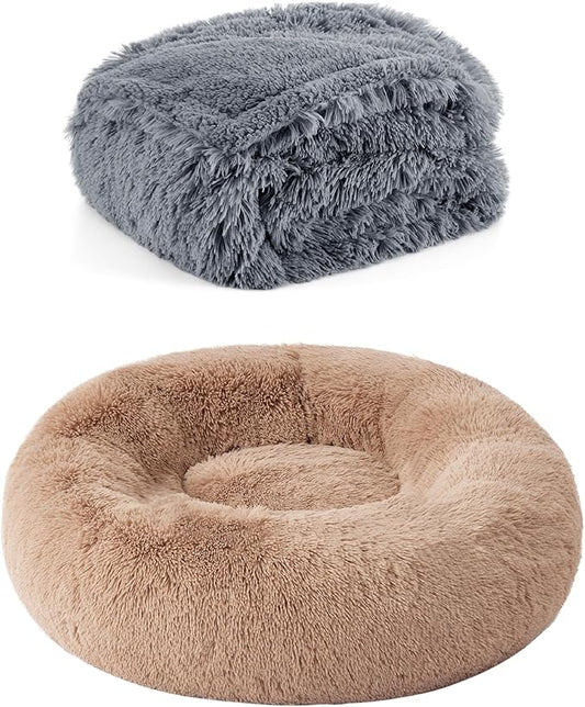Bedsure Waterproof Dog Blankets for Large Dogs Calming Dog Bed for Extra Large Dogs