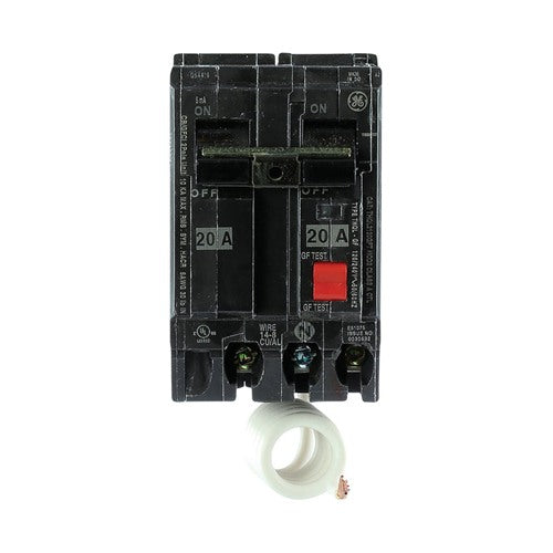 ABB 20 amps Ground Fault 2-Pole Circuit Breaker w/Self Test THQL2120GFTA