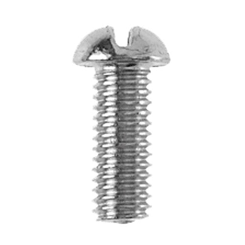 Danco No. 10-32 X 1/2 in. L Slotted Round Head Brass Bibb Screw 35148B 1 pk, Pack of 5